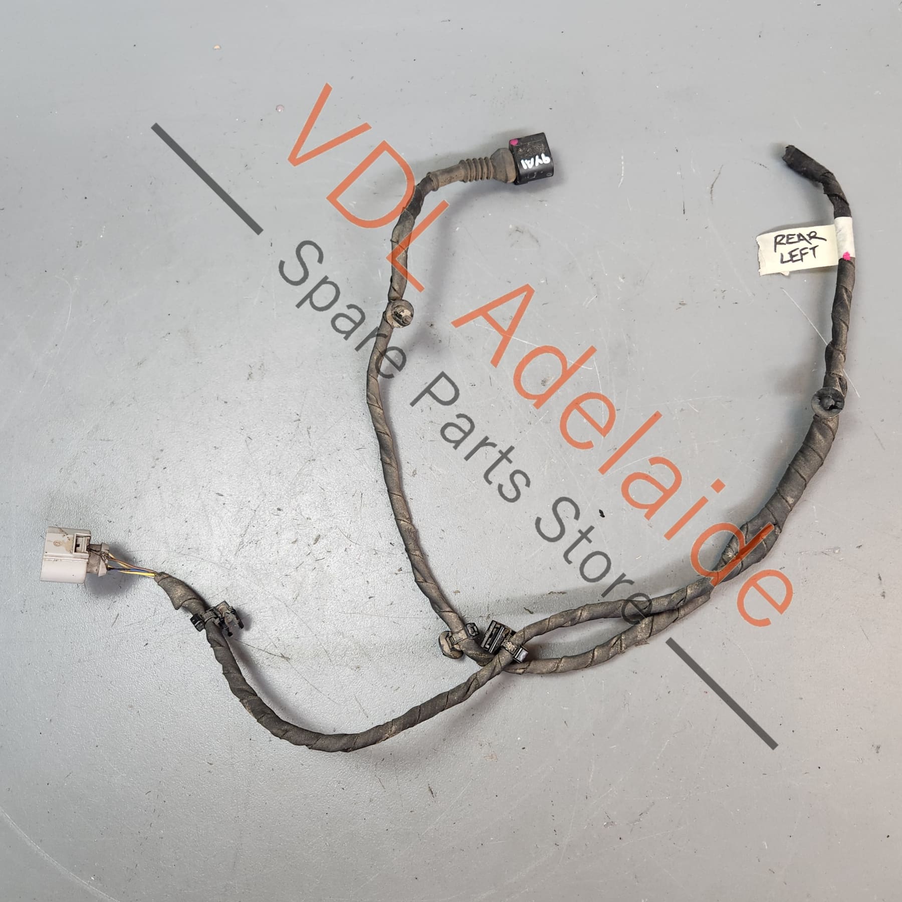 PAB971165    Porsche Cayenne E3 Rear Left Wiring Harness Loom Cable for Rear Wheel Steering PAB971165