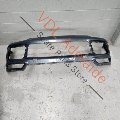 9Y0807217G2X   Porsche Cayenne E3 9Y Front Bumper Bar Cover 9Y0807217 G2X Biscay Blue