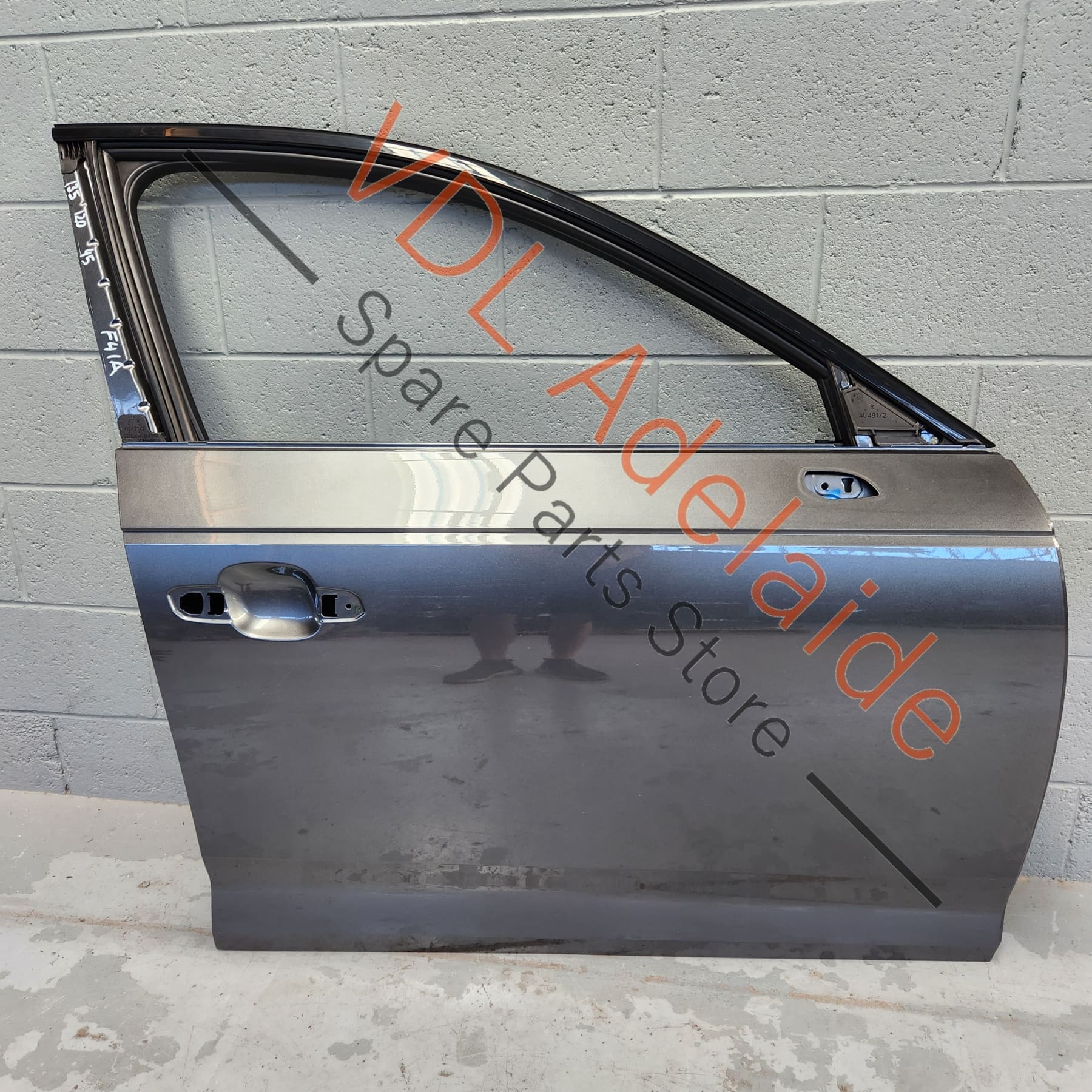 8W0831052   Audi S4 B9 Front Right Door Shell Panel 8W0831052 8W0831052D 6Y6Y Daytona Gray Pearl