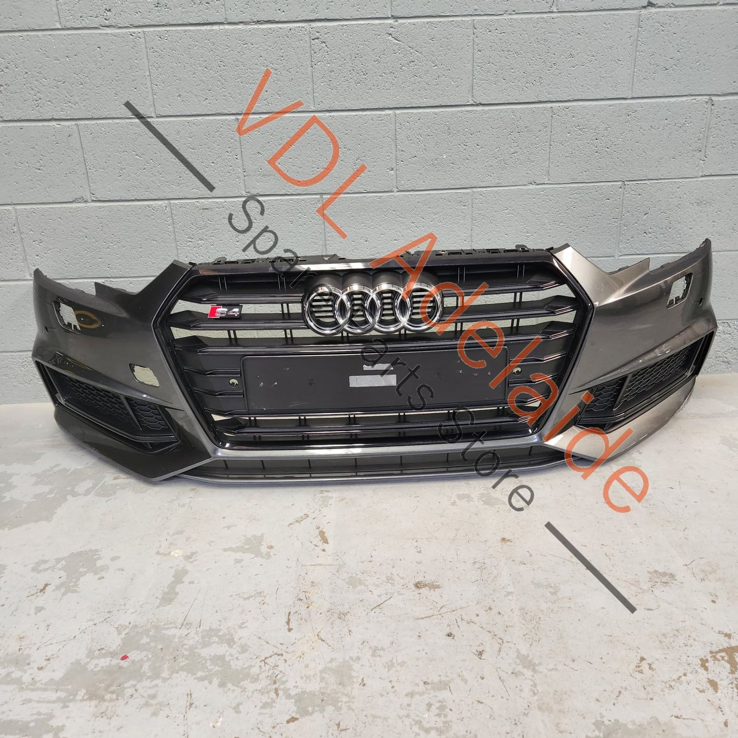 8W0853651JFUQ 8W0807682K 8W0 807 065 K  GRU Audi S4 B9 Whole Front Bumper & Grille Assembly 6Y6Y Daytona Gray Pearl 8W0821106A 8W0807682K 8W0853651J FUQ