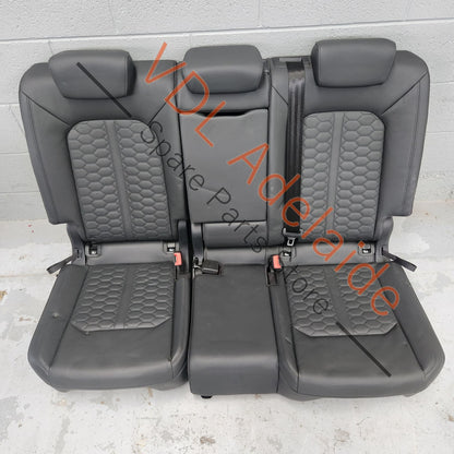     Audi RSQ3 Diamond Stitch Black Leather Seat Set Front & Rear