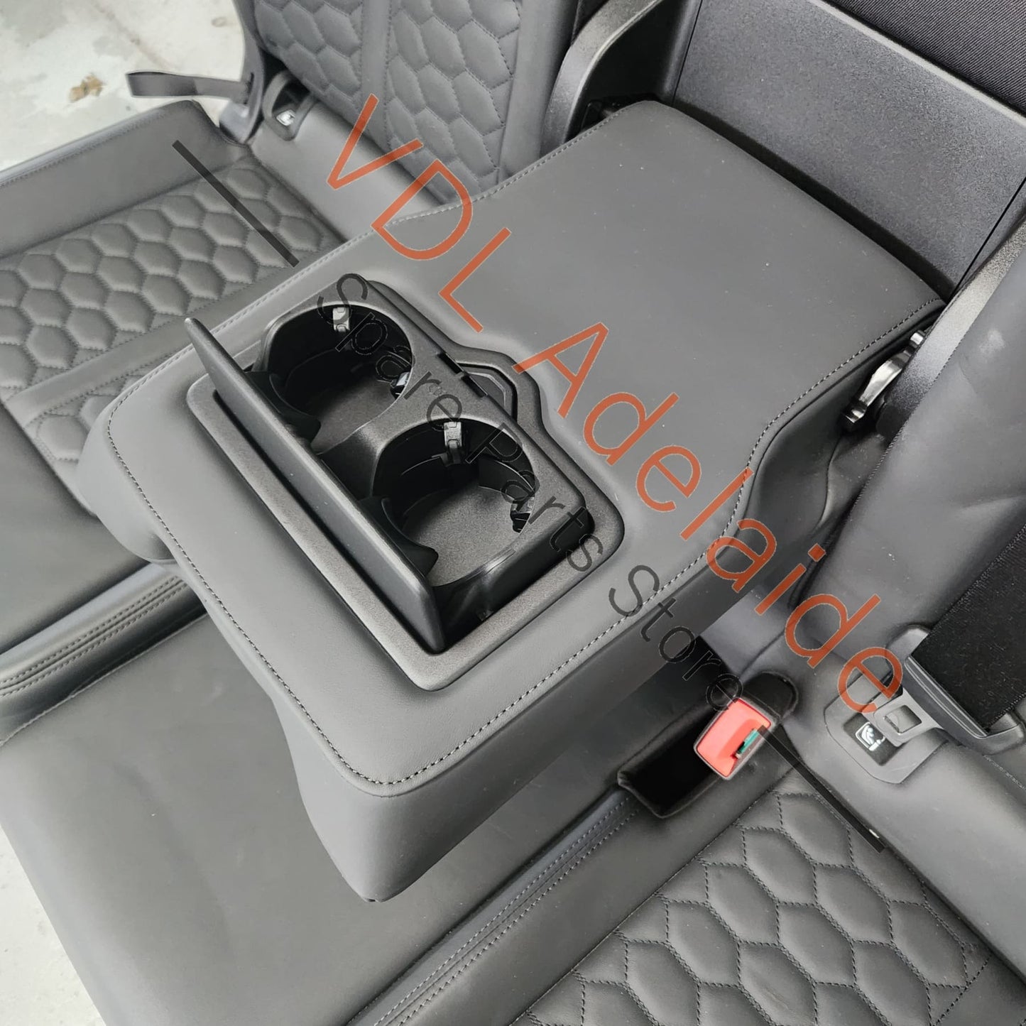     Audi RSQ3 Diamond Stitch Black Leather Seat Set Front & Rear