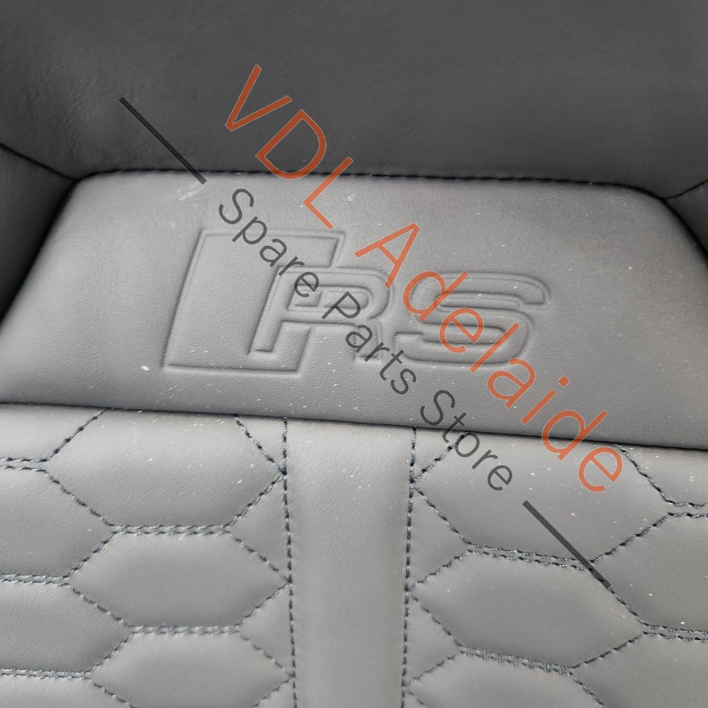     Audi RSQ3 Diamond Stitch Black Leather Seat Set Front & Rear