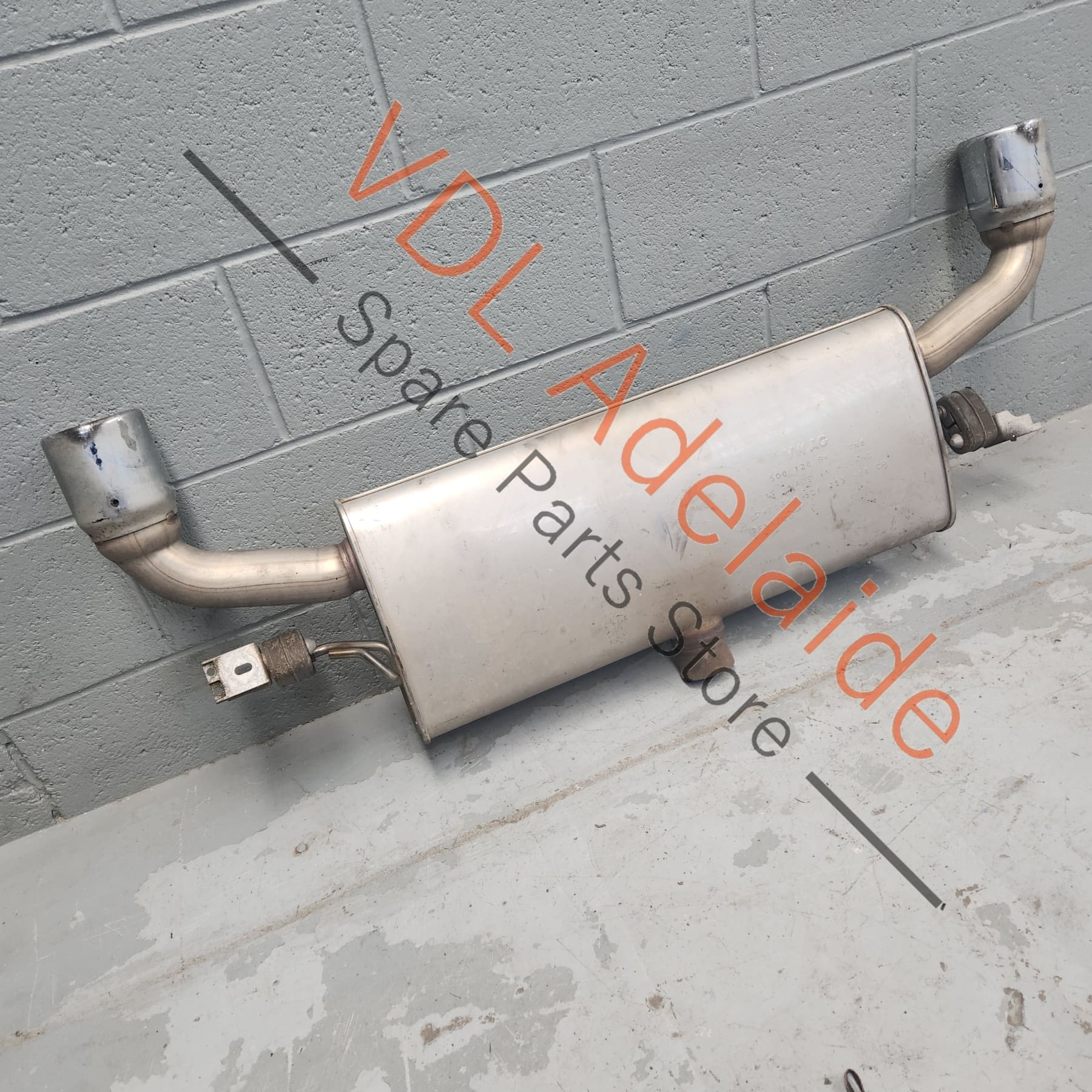 5G6253609DF    VW Golf MK7 7.5 Gti Exhaust Stock Standard Rear Silencer Muffler Box 5G6253609DF