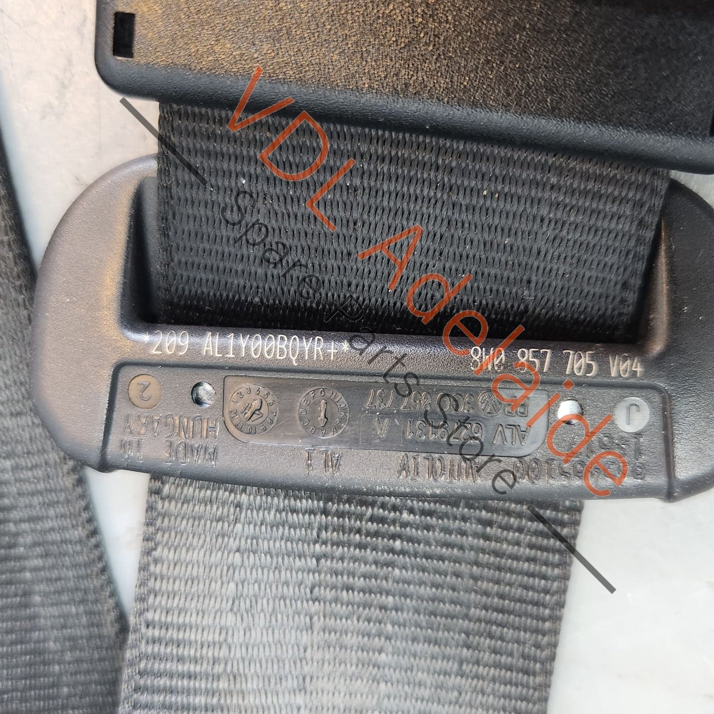 8W0857705V04 8W0857705K   Audi A4 S4 B9 Front Left Seatbelt 8W0857705B 8W0857705K V04