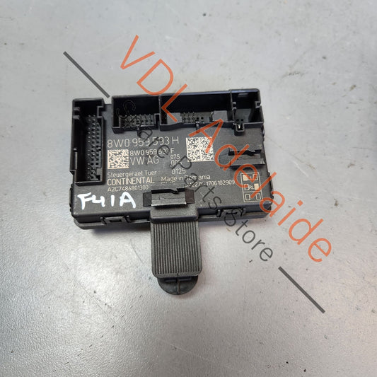 4M0959793H 8W0959793H  Audi A4 B9 Front Drivers Side Door Control Module 4M0959793H 8W0959793H