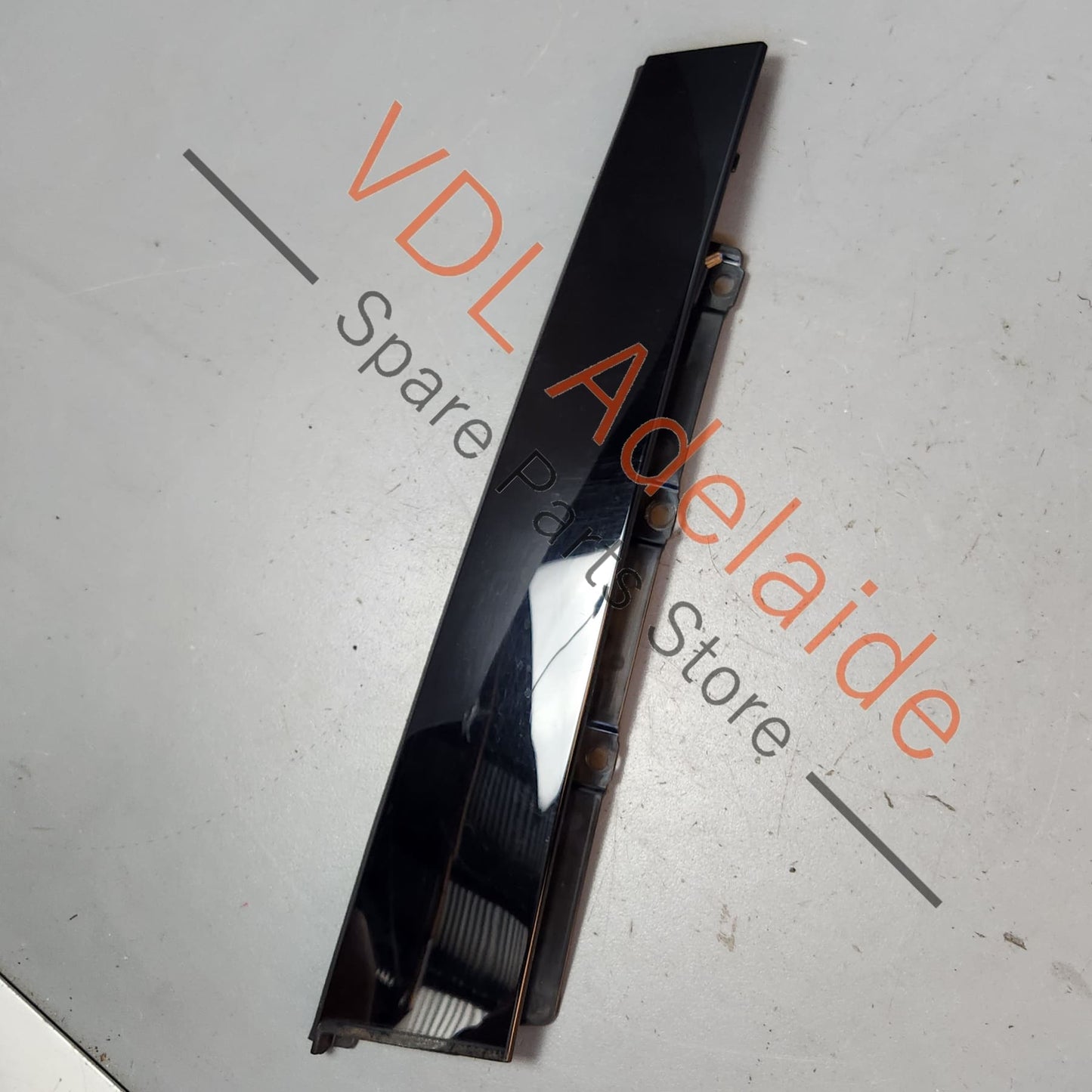 8W0839901A5FQ 8W0839901  Audi A4 S4 B9 Rear Left Door B Pillar Exterior Gloss Black Molding Trim 8W0839901A 5FQ