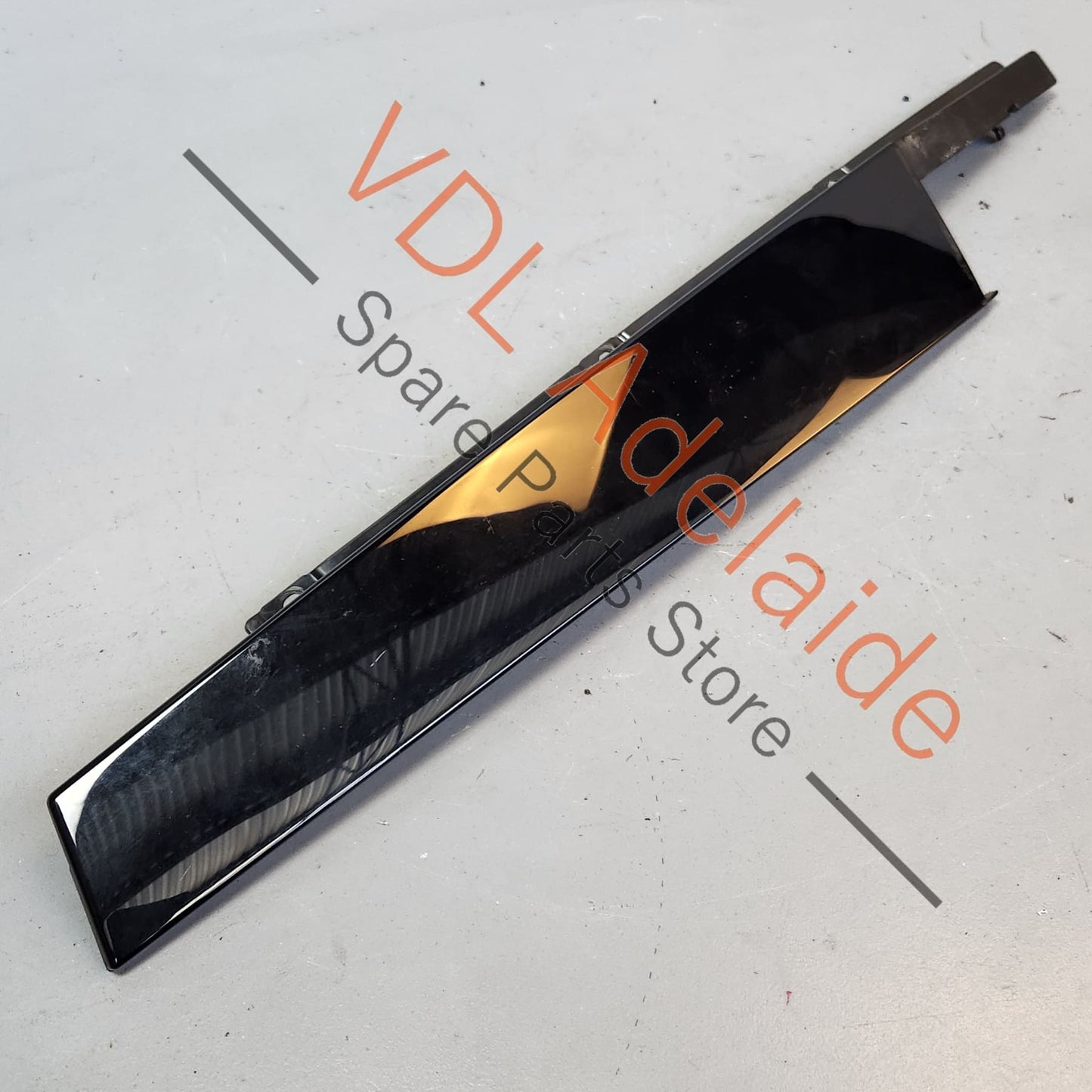 8W0839902A5FQ 8W0839902  Audi A4 S4 B9 Front Right Door B Pillar Exterior Gloss Black Molding Trim 8W0839902A 5FQ