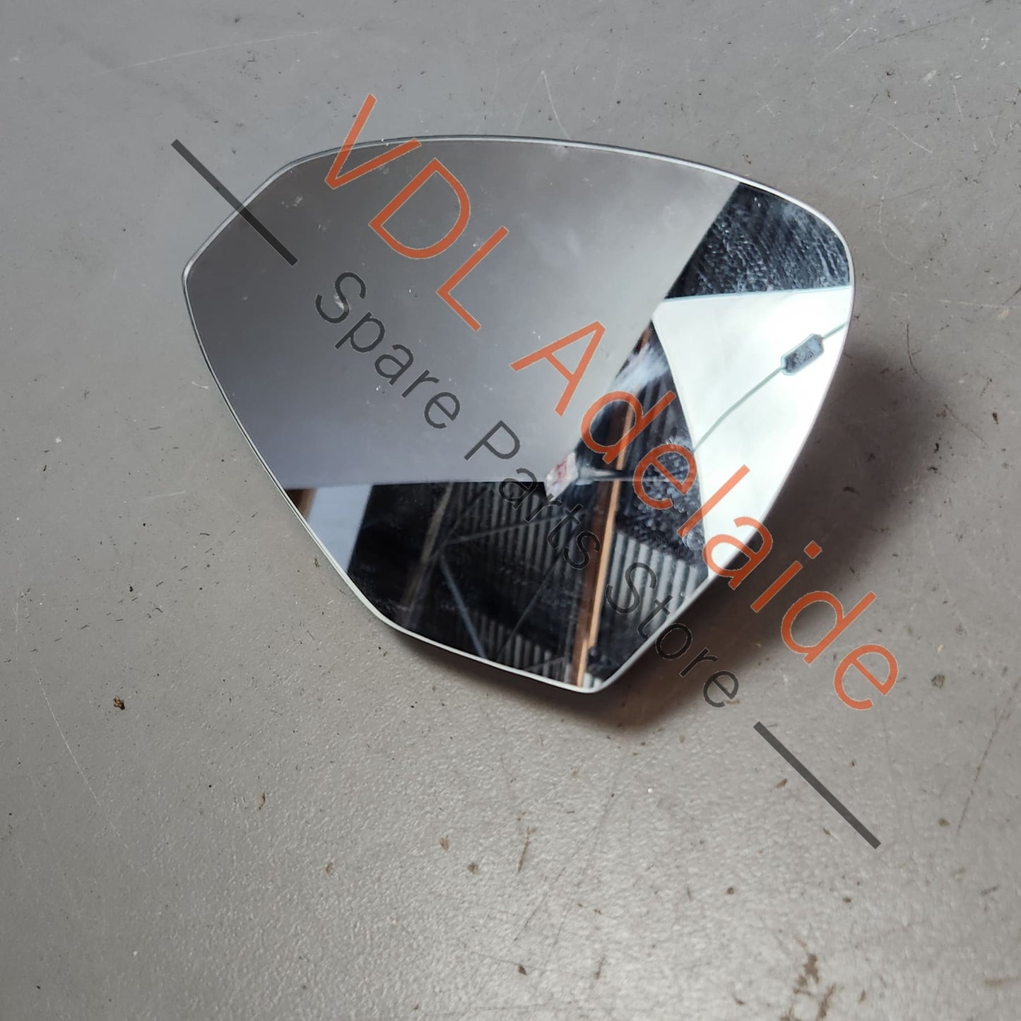 8W0857535D   Audi A4 S4 RS4 B9 Left Exterior Mirror Glass 8W0857535D