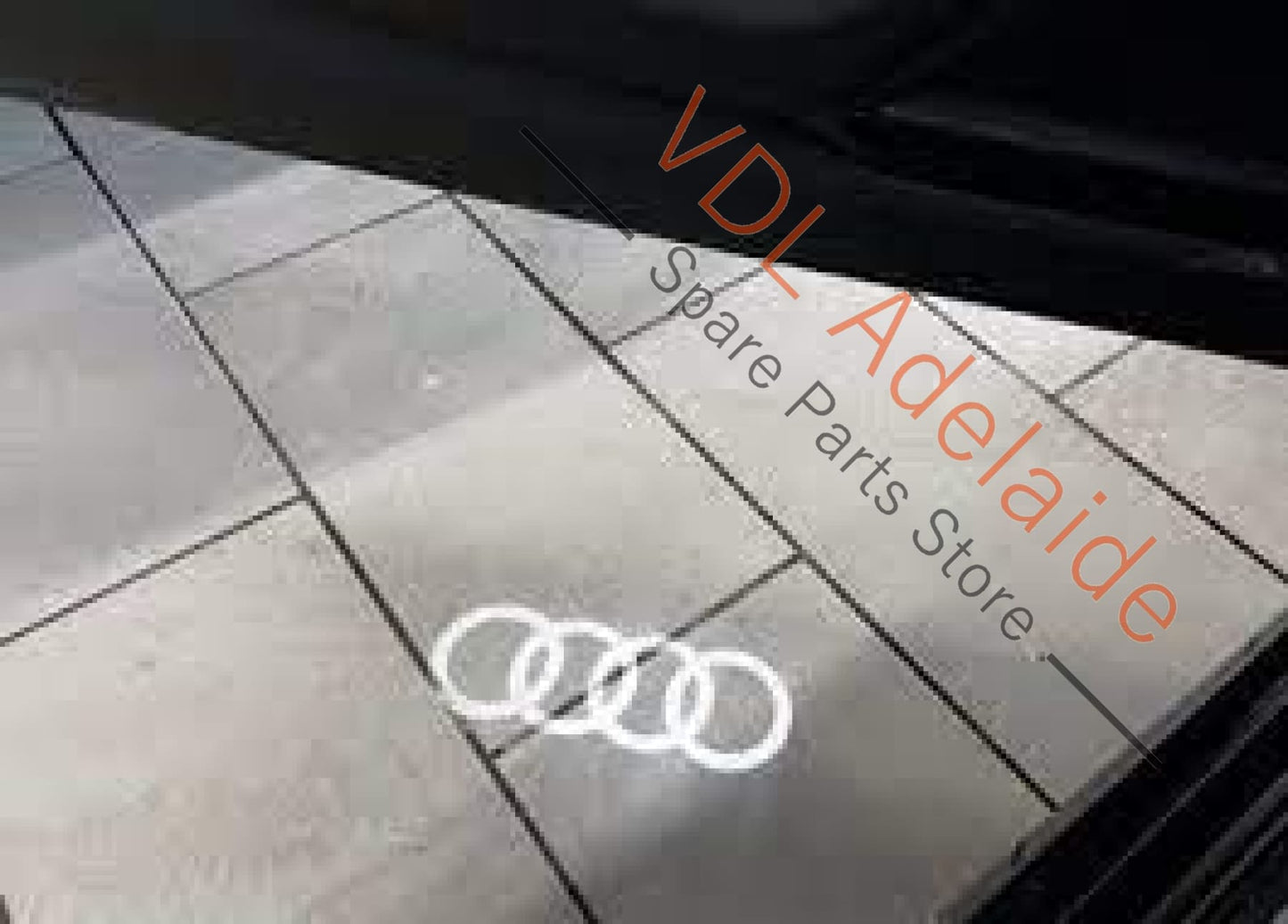 4G0052135D 4G0052136D  Audi 4 Rings Projector Door Puddle Light Pair Left & Right Side 4G0052135D 4G0052136D