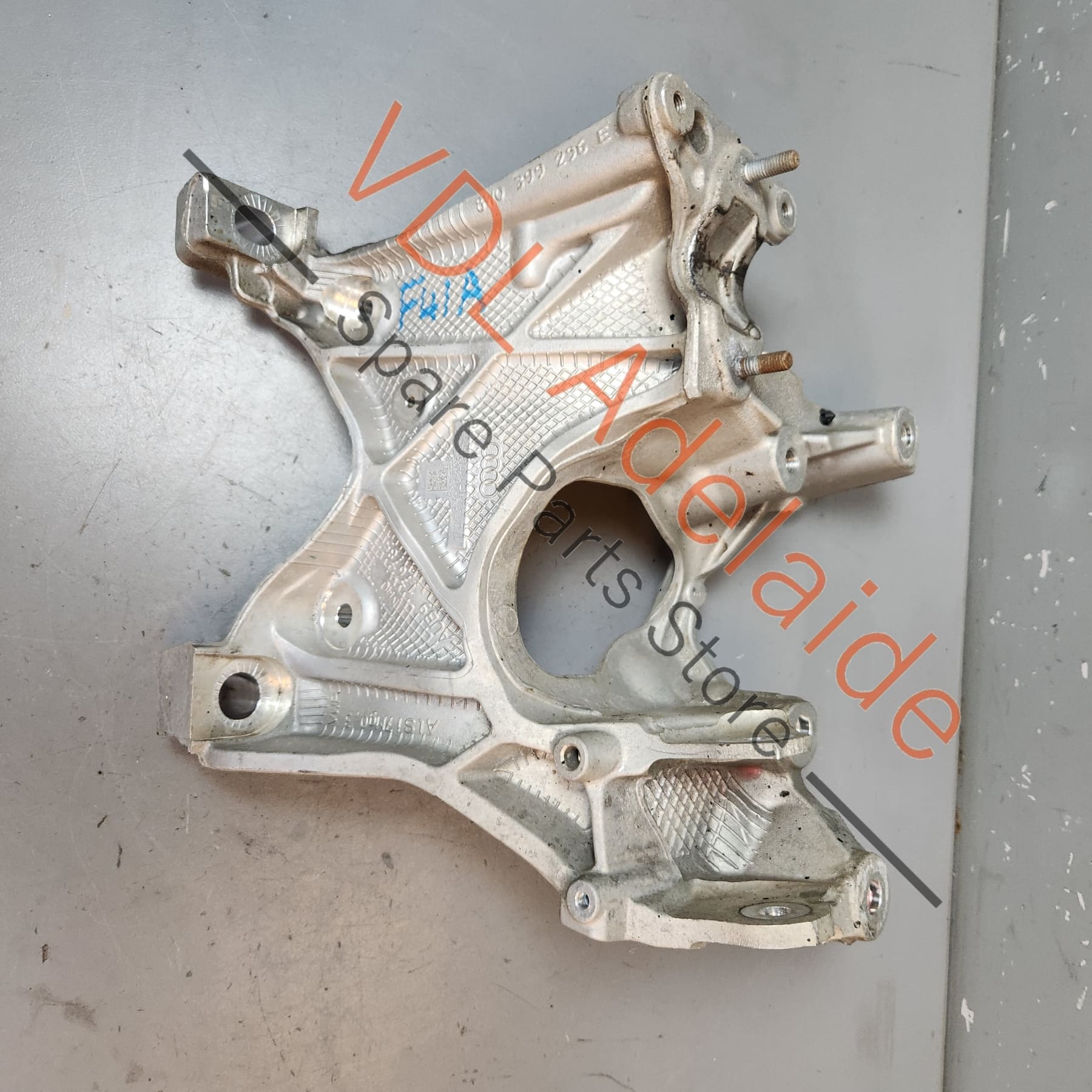 8W0399296E   Audi A4 B9 A5 F5 Aluminium Front K-Frame Suspension Bracket Right Side 8W0399296E