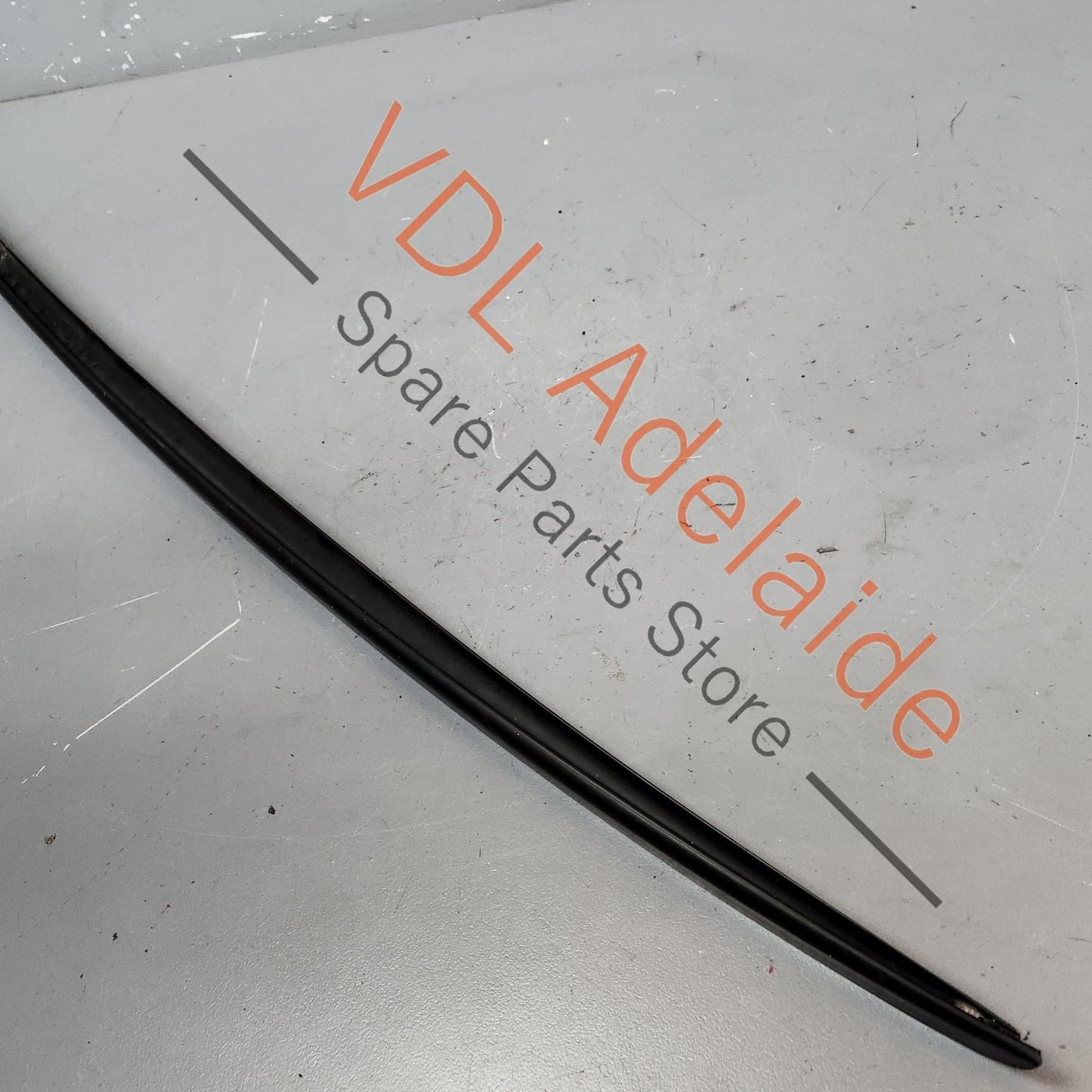 8W0854327C   Audi A4 S4 RS4 Front Windscreen Water Deflector Strip Rubber Molding Left 8W0854327C  9B9