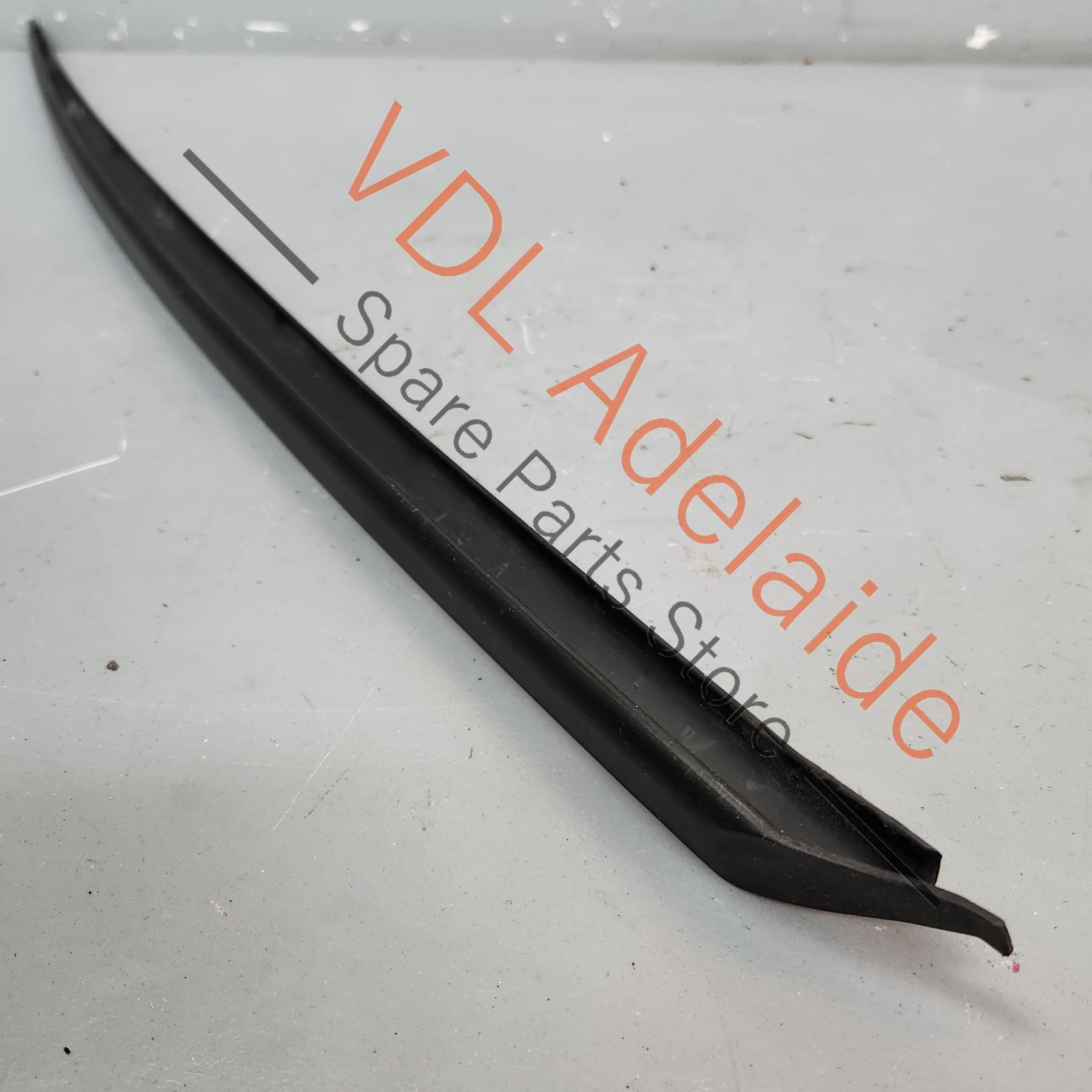 8W0854327C   Audi A4 S4 RS4 Front Windscreen Water Deflector Strip Rubber Molding Left 8W0854327C  9B9