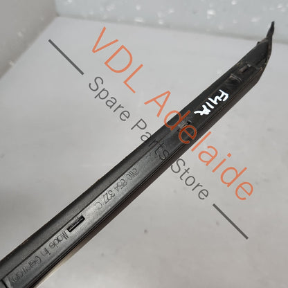 8W0854327C   Audi A4 S4 RS4 Front Windscreen Water Deflector Strip Rubber Molding Left 8W0854327C  9B9