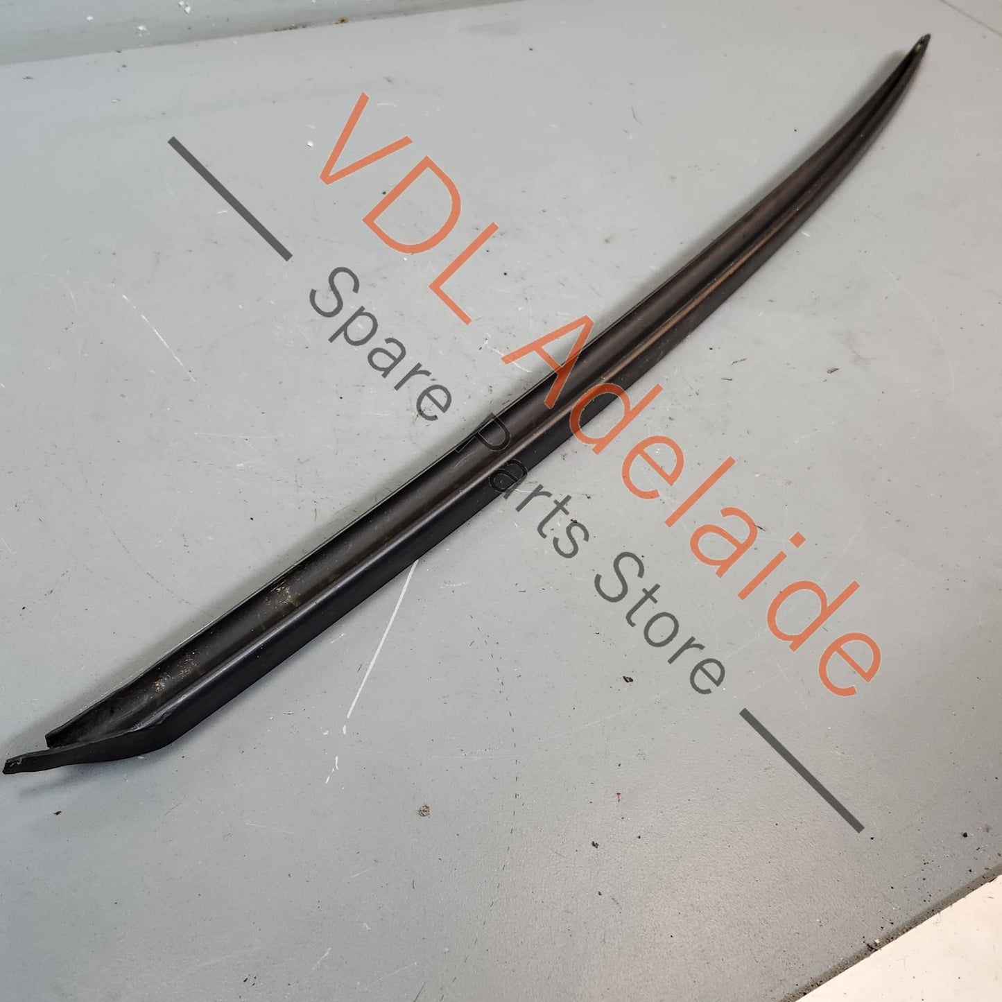 8W0854327C   Audi A4 S4 RS4 Front Windscreen Water Deflector Strip Rubber Molding Left 8W0854327C  9B9