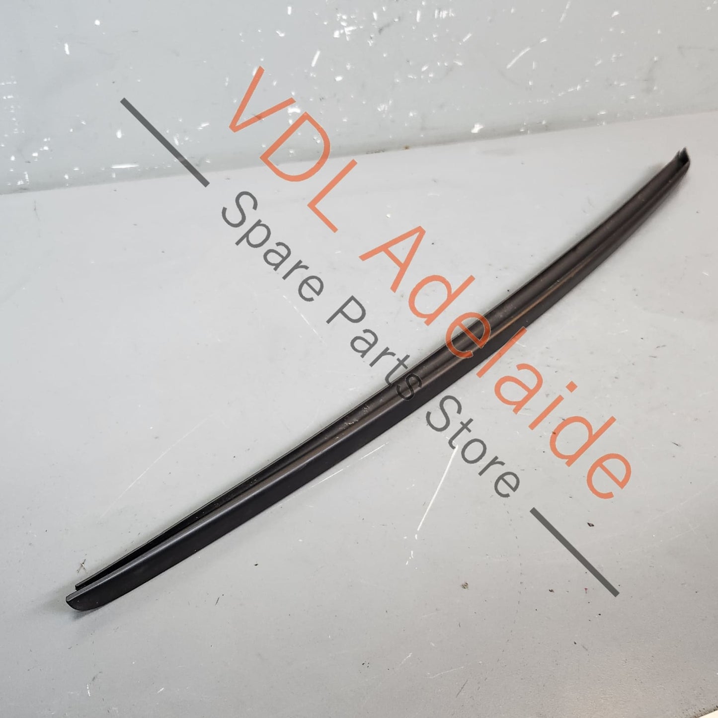 8W0854328C   Audi A4 S4 RS4 Front Windscreen Water Deflector Strip Rubber Molding Right 8W0854328C 9B9