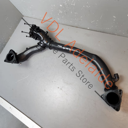 06M145674DA   Audi S4 V6 3.0L Engine Charge Air Intake Pipe 06M145674DA Plastic