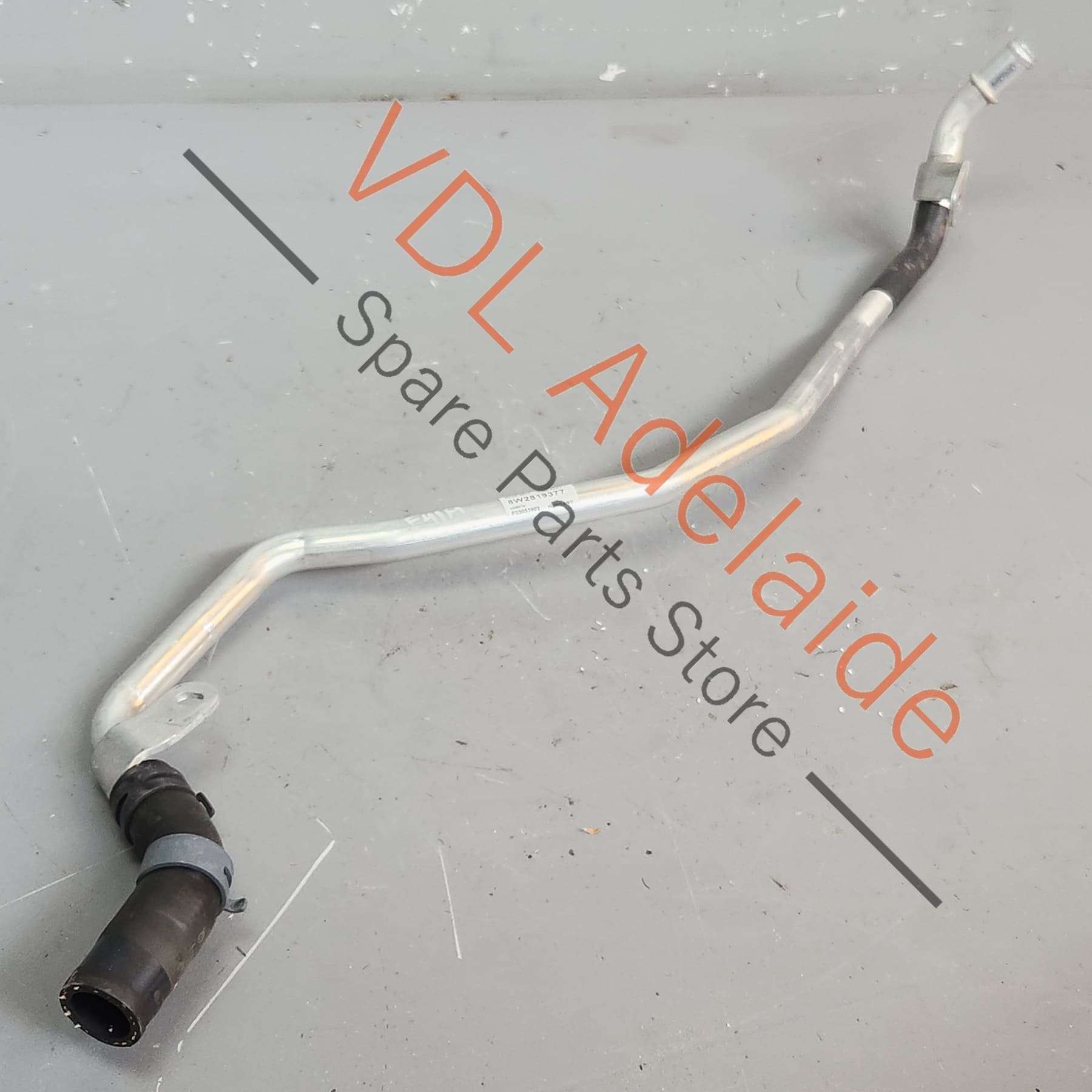 8W2819377   Audi S4 B9 Water Cooant Hose Pipe Aluminium 8W2819377