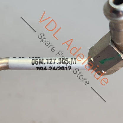 06M127503S 06M127503M 059906054G Audi S4 S5 B9 3.0L Steel Fuel Line Hose Pipe & 11BAR 11 BAR Pressure Sensor 059906054G 06M127503M 06M127503S