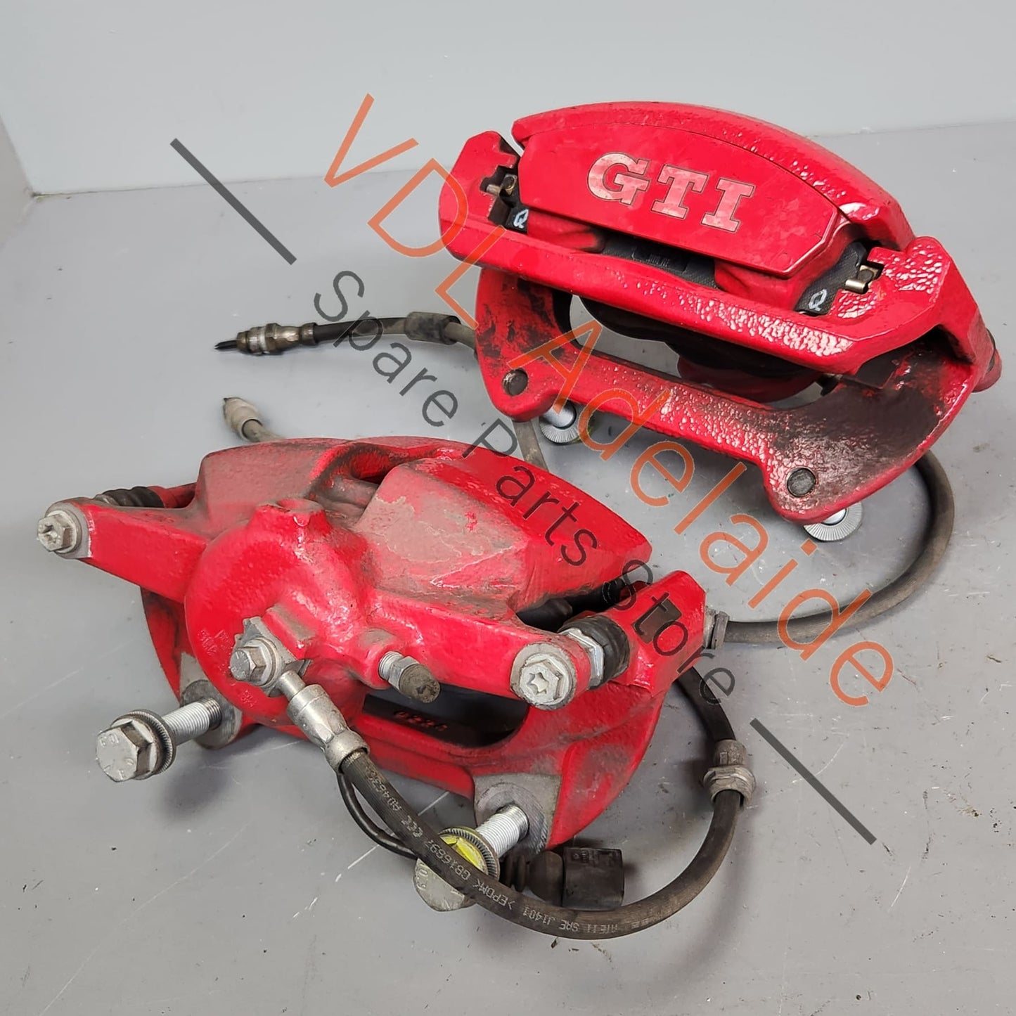 5G0615123A 5G0615124A 5G0615125A 5G0615126A VW Golf MK7 GTi 340mm x 30mm Performance Front Brake Caliper & Carrier Set 5G0615123A  5G0615124A 5G0615125A 5G0615126A