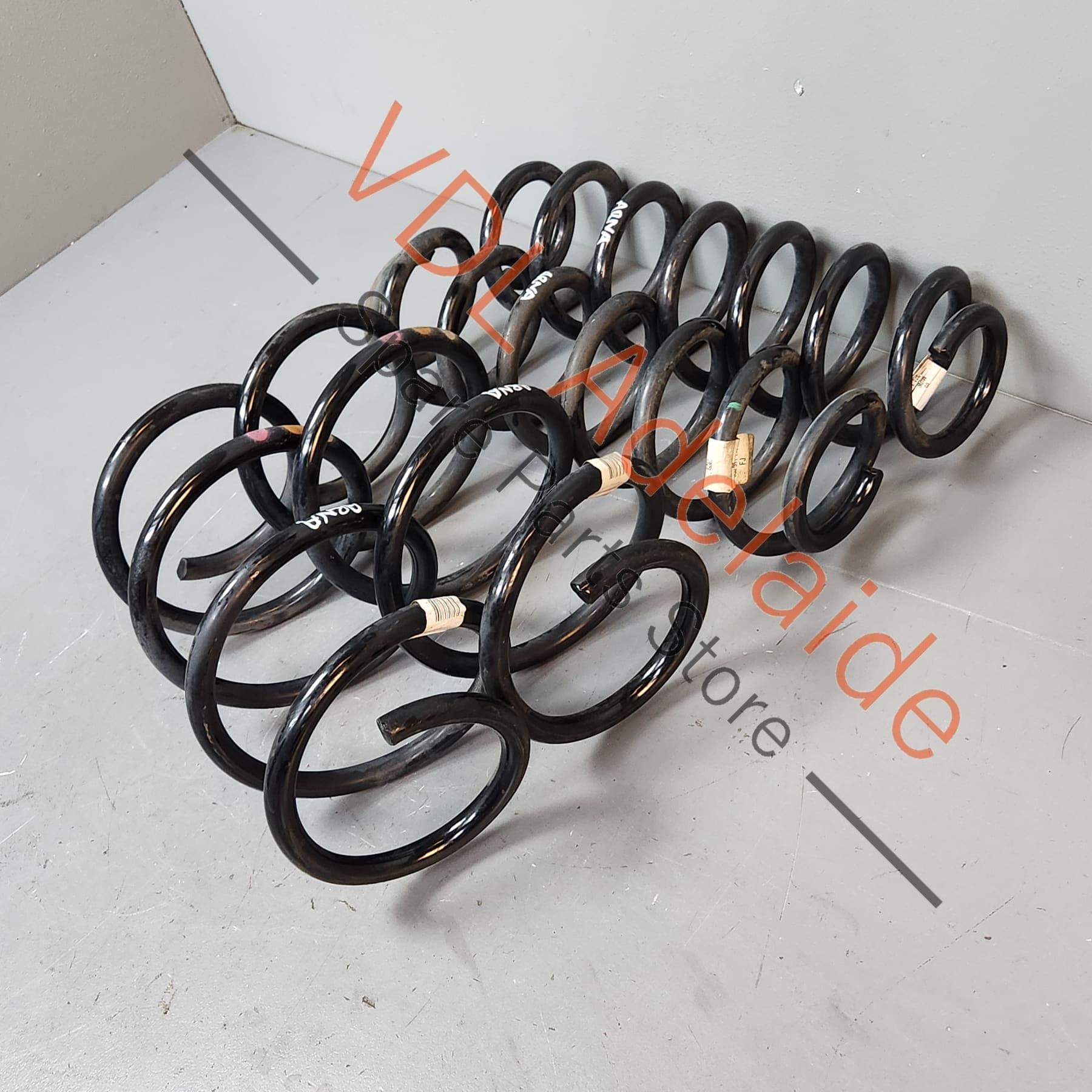 VW Golf MK7 Gti Performance Set of 4x Coil Springs Suspension 5Q041110 ...