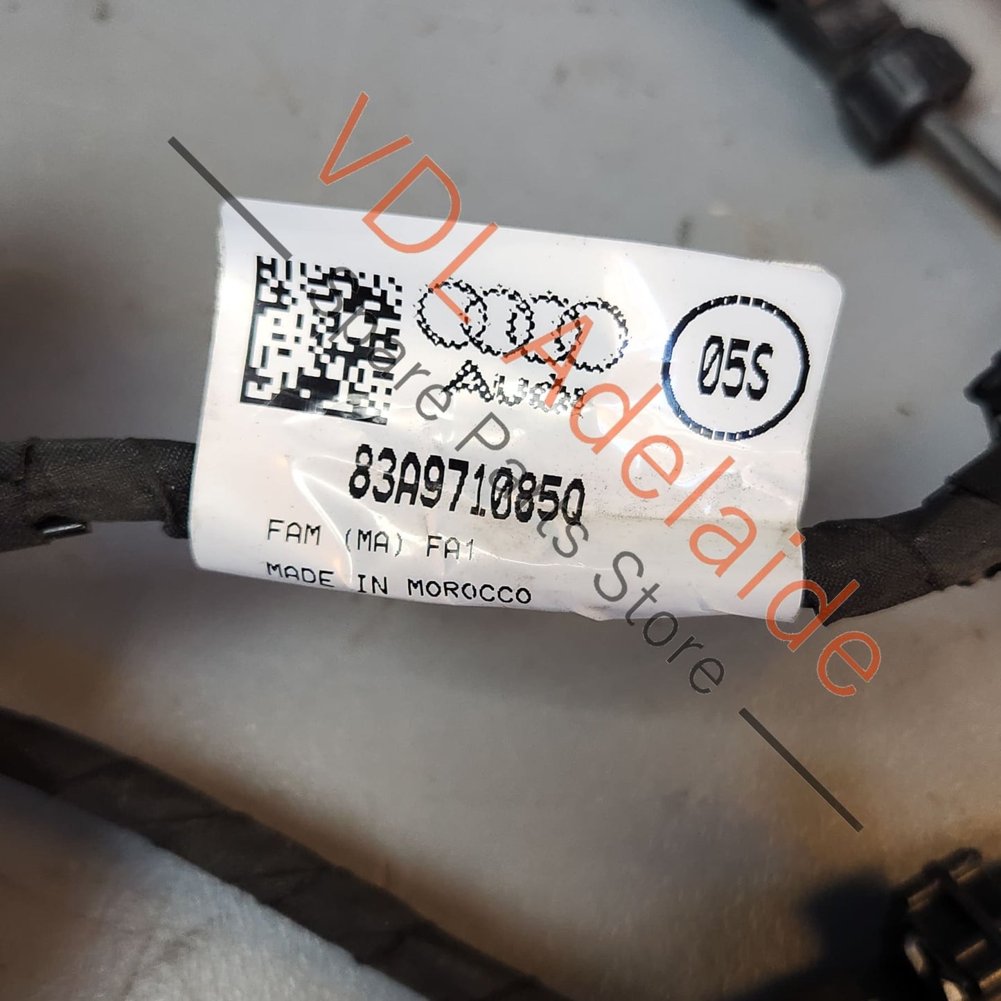 83A971085Q    Audi RSQ3 F3 Front Bumper Wiring Harness for Camera Radar Parking Sensors 83A971085Q