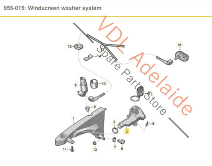 83A955452A 83A955462   Audi Q3 RSQ3 F3 Windscreen Washer Tank Bottle Reservoir 83A955452A 83A955462