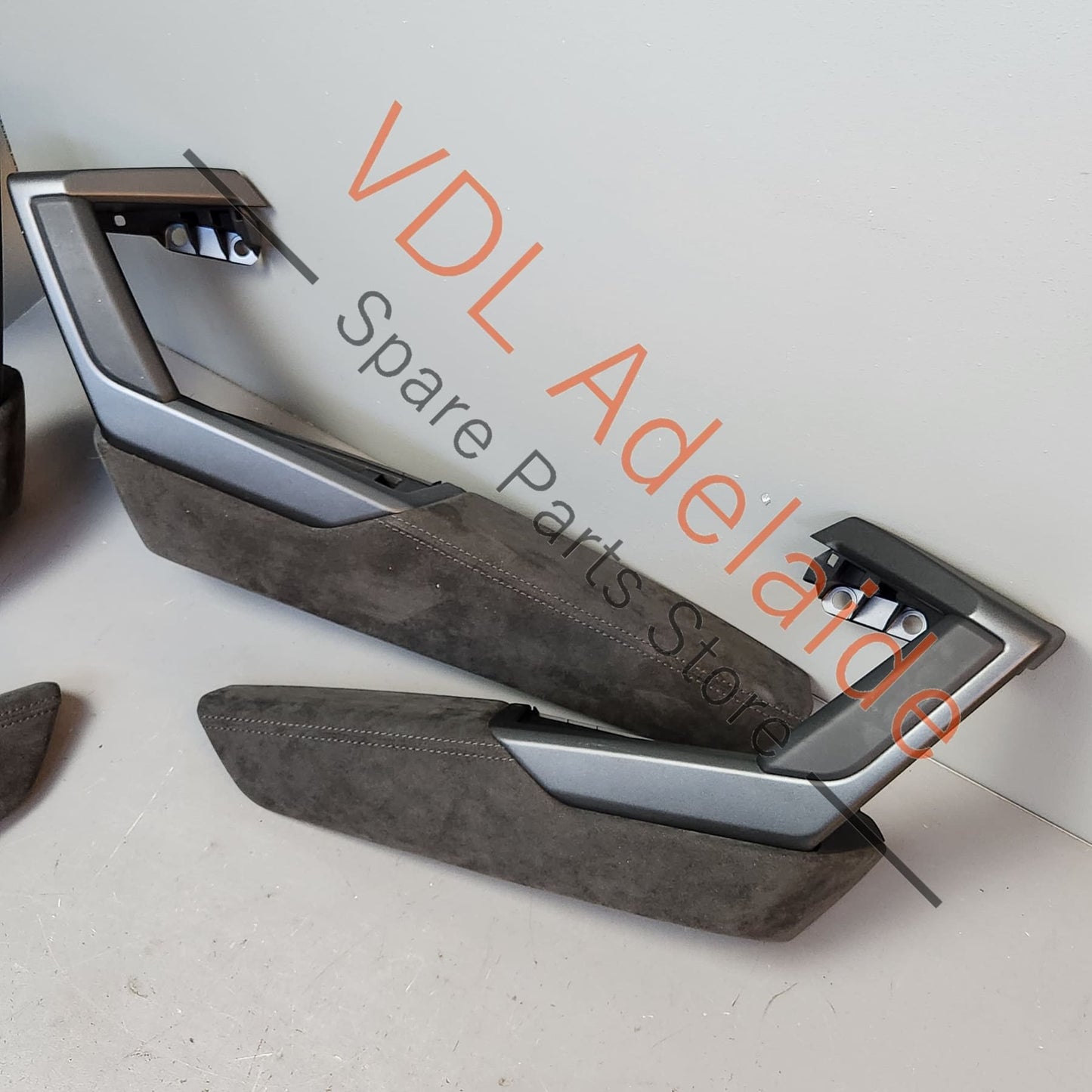 83A867173B25M 83A867174B25M   Audi RSQ3 F3 Alcantara Interior Door Handle Arm Rest Set 83A867173B