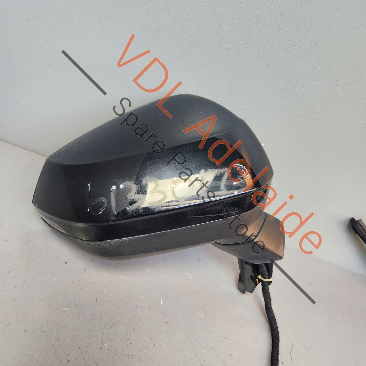 83C857410J9B9 81A857536H 81A857528AGRU  Audi Q3 RSQ3 F3 Right Folding Exterior Rear View Wing Mirror w automatic anti dazzle, parking camera & glass