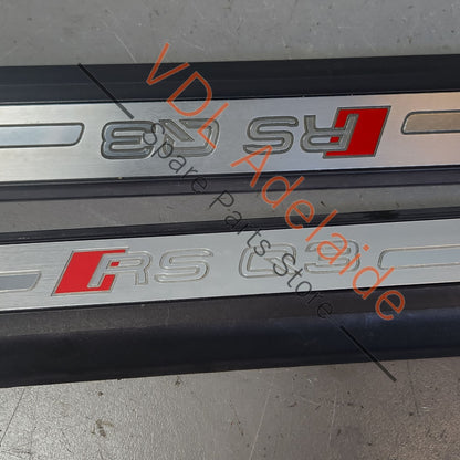 83A947417B 83A947418B   Audi RSQ3 F3 Pair of Illuminated Door Trim Scuff Plates Trim 83A947418B 83A947417B