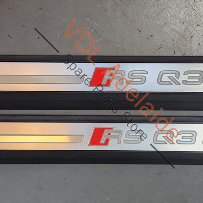 83A947417B 83A947418B   Audi RSQ3 F3 Pair of Illuminated Door Trim Scuff Plates Trim 83A947418B 83A947417B