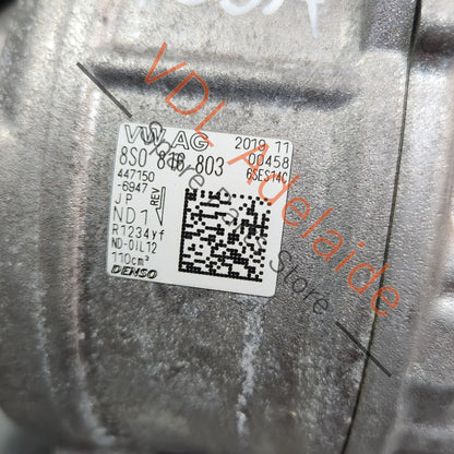 8S0816803    Audi RS3 RSQ3 F3 TTRS Air Conditioning Compressor Denso Genuine OEM for DAZA DNWA 8S0816803