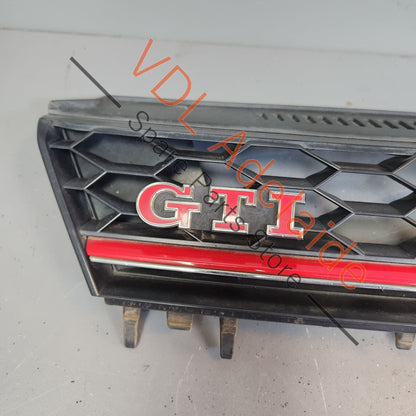 5G0853651ALBTU 5G0853679PWYR   VW Golf Gti Mk7 Front Radiator Grille with Badges Tornado Red 5G0853651AL BTU 5G0853679P WYR