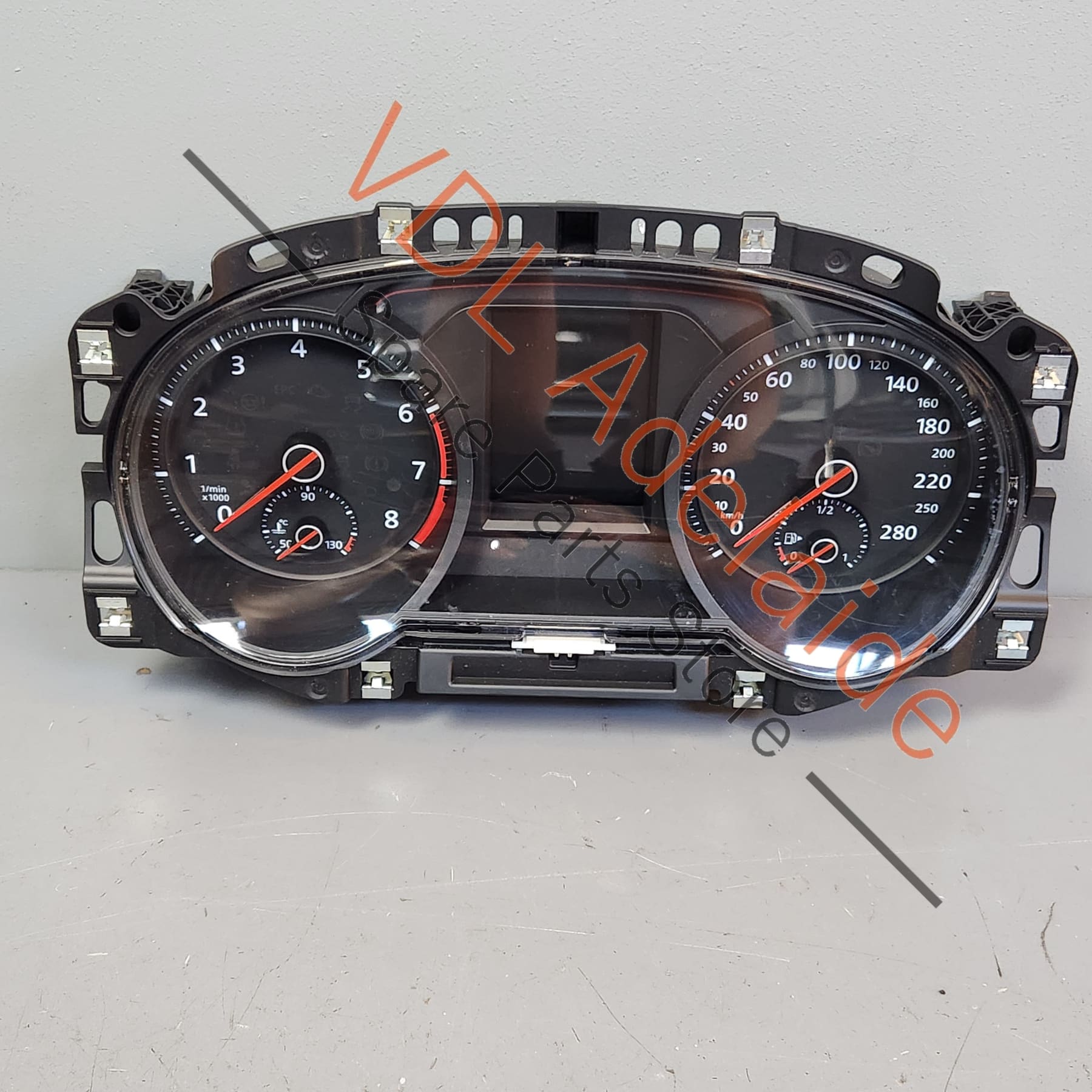 5G1920756    VW Golf MK7 Gti Dashboard Dash Instrument Cluster 280km/h 5G1920756