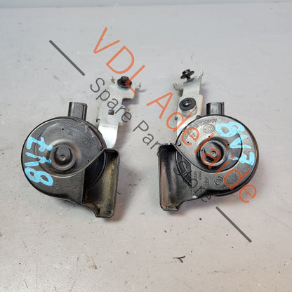 8V0951209B 8V0951210B   Audi A3 S3 RS3 8V Pair of Signal Horns High & Low Tone 8V0951209B 8V0951210B