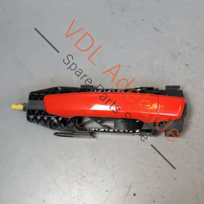 8V0837205A    Audi A3 S3 RS3 8V Door Handle & Mounting Bar Left Front with Sensor Y6Y6 Y6 / Y3T Catalunya Red Metallic