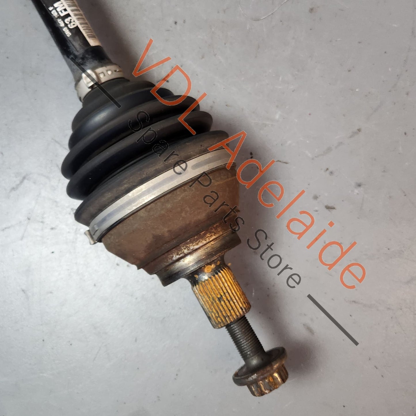 5N0407763F    Audi RS3 8V LHS Left Front Drive Shaft with CV Joints DQ500 5N0407763F 63FM