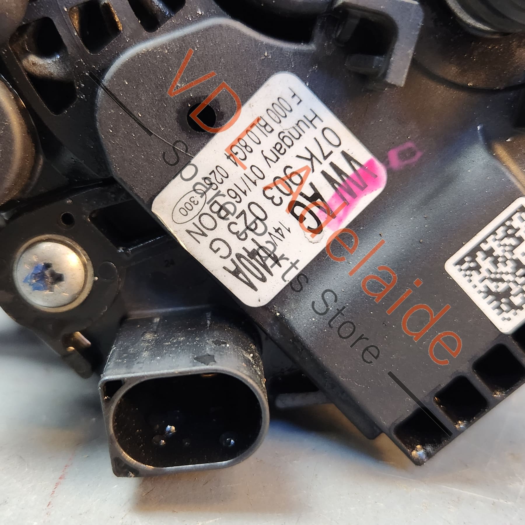 07K903023G    Audi RS3 8V 140A Alternator Bosch 07K903023G