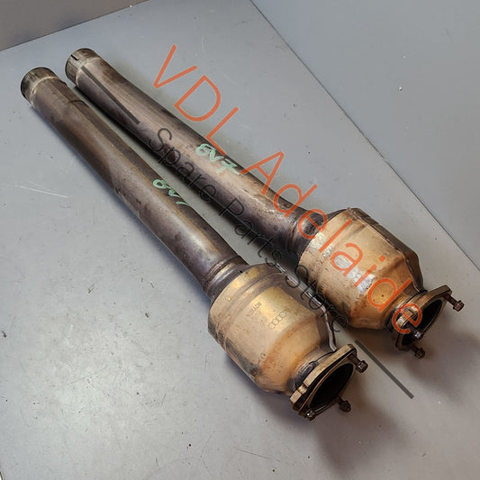 8V0254503X 8V0254502X   Audi RS3 8V Exhaust Catalytic Converter Set Left & Right Pair 8V0254503X 8V0254502X