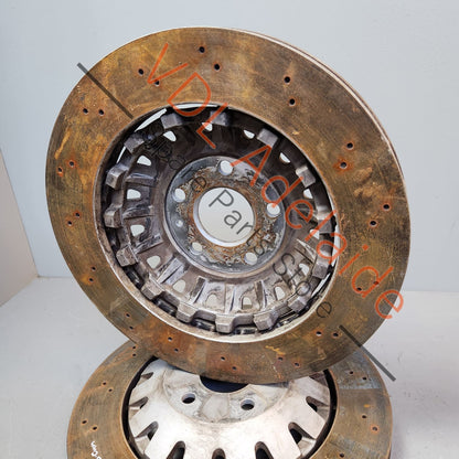 8V0615301S    Pair of Genuine Audi RS3 8V Brembo Front Brake Disc Rotor 370 x 34 mm 8V0615301S