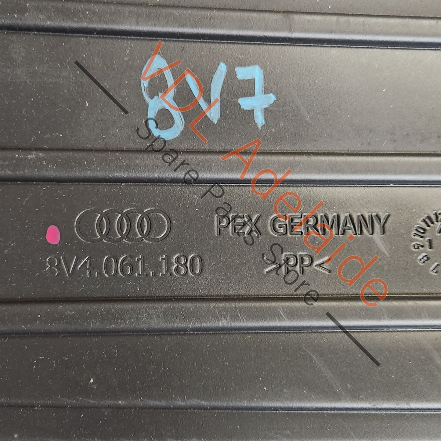 8V4061180    Genuine OEM Audi A3 S3 RS3 8V Luggage Compartment Boot Liner Rubber Mat 8V4061180