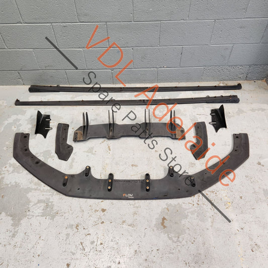 RS38VPFLHPK    Audi RS3 8V Sportback Hatch Flow Designs Full Lip Splitter Set incl Winglets RRP Nearly $1500