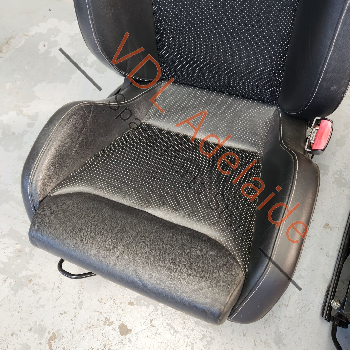  Renault Megane MK3 III Black Leather Recaro Seat Set RS250 RS265 RS275