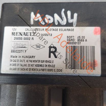 260550002R Renault Megane RS Xenon Light Control ECU Module 260550002R