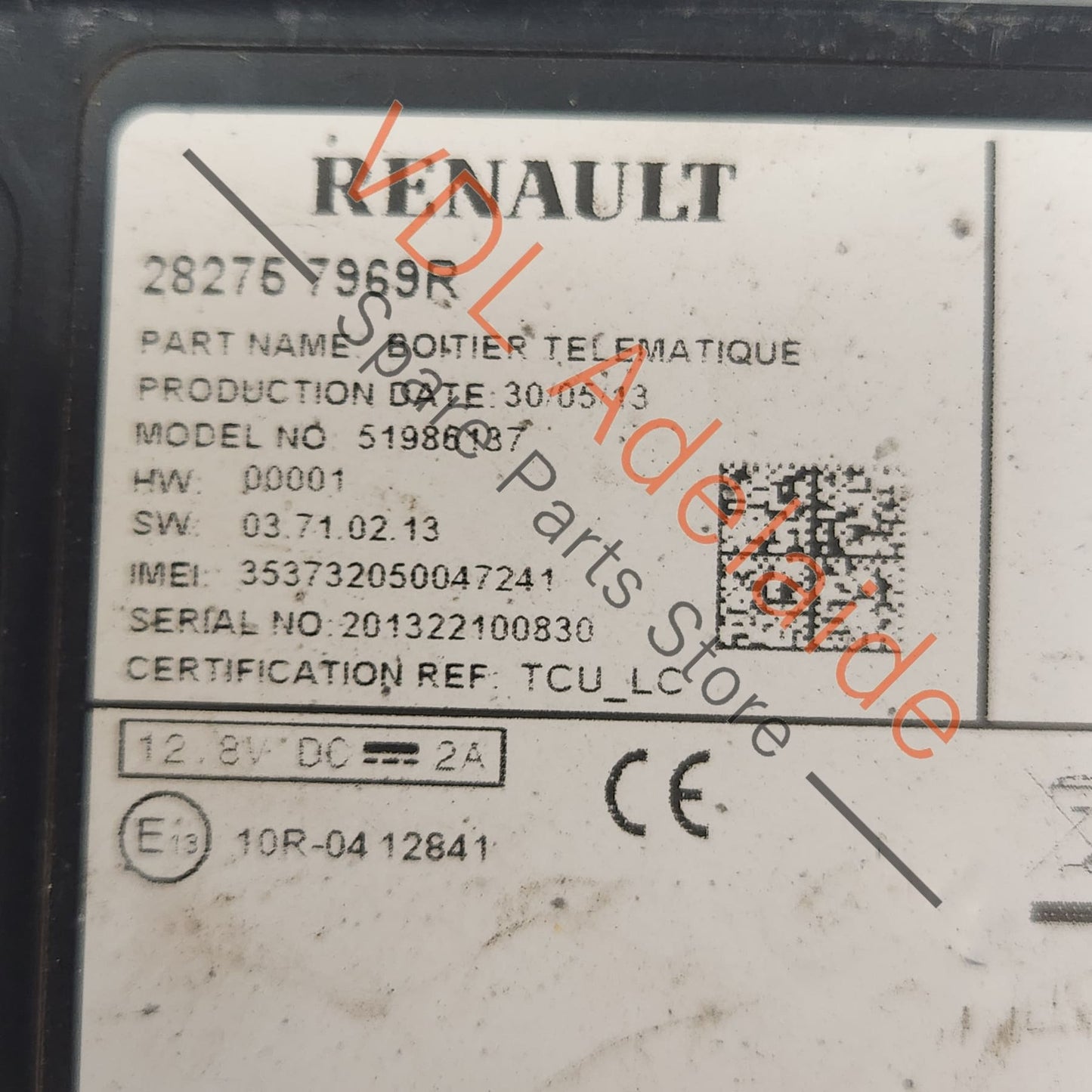 282767969R Renault Megane 3 X95 RS265 Boitier Telematique Antenna Module 282767969R