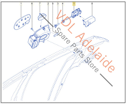8200305732   Renault Fuel Door Release Lock Actuator Solenoid Opener 8200305732