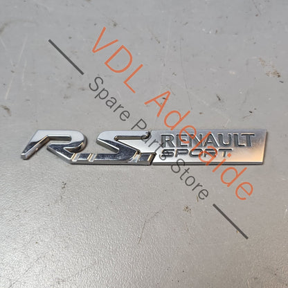 848908319R   Renault Sport RS250 RS265 RS275 Rear Boot Trunk Badge Emblem 848908319R