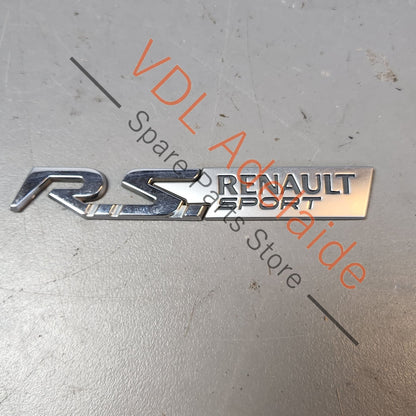 848908319R   Renault Sport RS250 RS265 RS275 Rear Boot Trunk Badge Emblem 848908319R