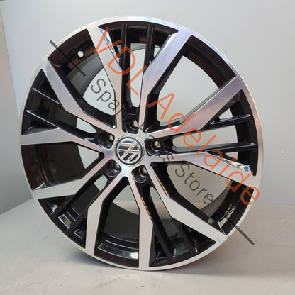 5G0601025AN 7,5JX19H2ET515/112 5G0601025ANFZZ 1x Genuine OEM VW Golf GTI 19 x 7.5 ET51 Alloy Wheel Rim SanDiego Style Design Diamond Cut #02 5G0601025AN FZZ