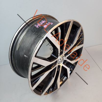 5G0601025AN 7,5JX19H2ET515/112 5G0601025ANFZZ 1x Genuine OEM VW Golf GTI 19 x 7.5 ET51 Alloy Wheel Rim SanDiego Style Design Diamond Cut #03 5G0601025AN FZZ